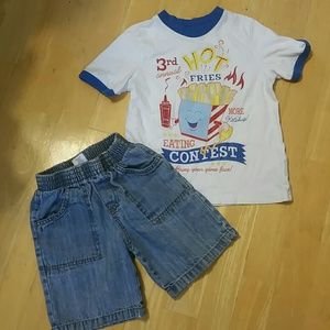 Boy's  Shorts Set